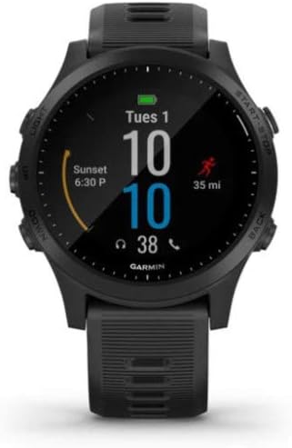 Garmin Forerunner 945, Premium GPS Running/Triathlon Smartwatch with Music, Black