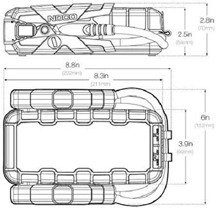 NOCO - Boost HD GB70 2000A UltraSafe Car Battery Jump Starter - Image 2