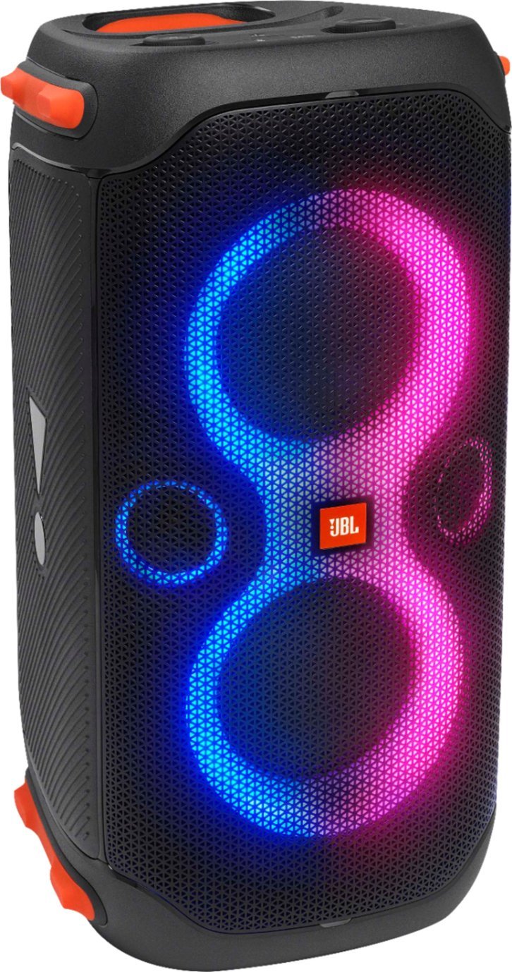 JBL - PartyBox 110 Portable Party Speaker - Black - Image 2
