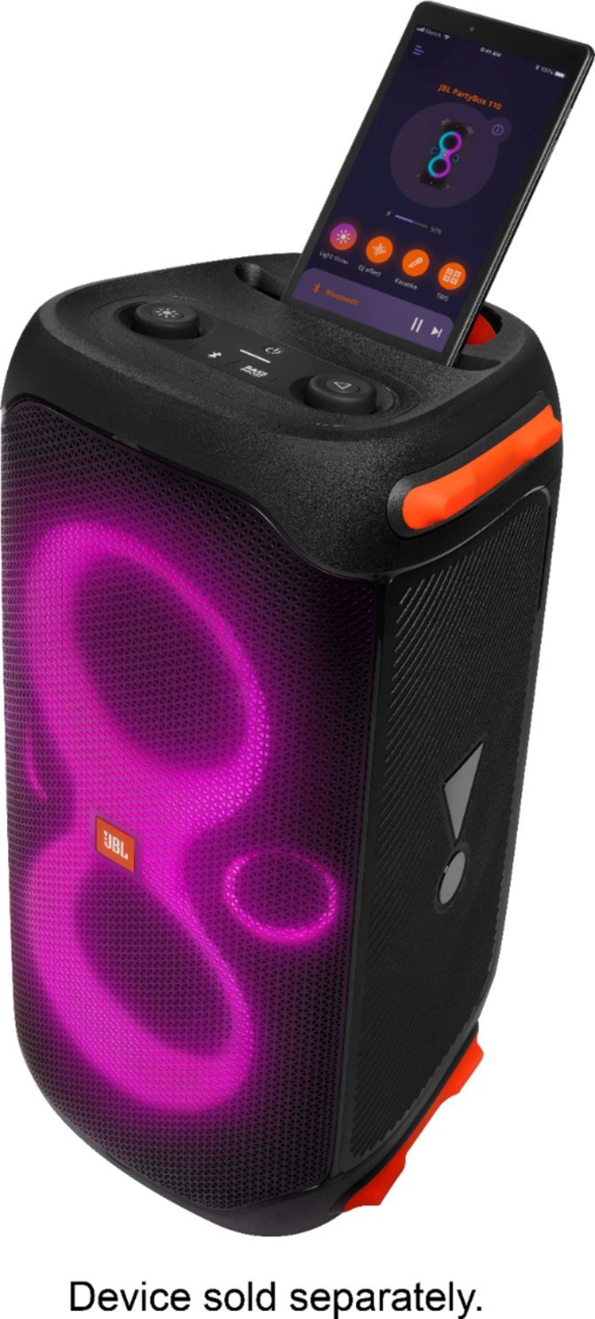 JBL - PartyBox 110 Portable Party Speaker - Black - Image 19