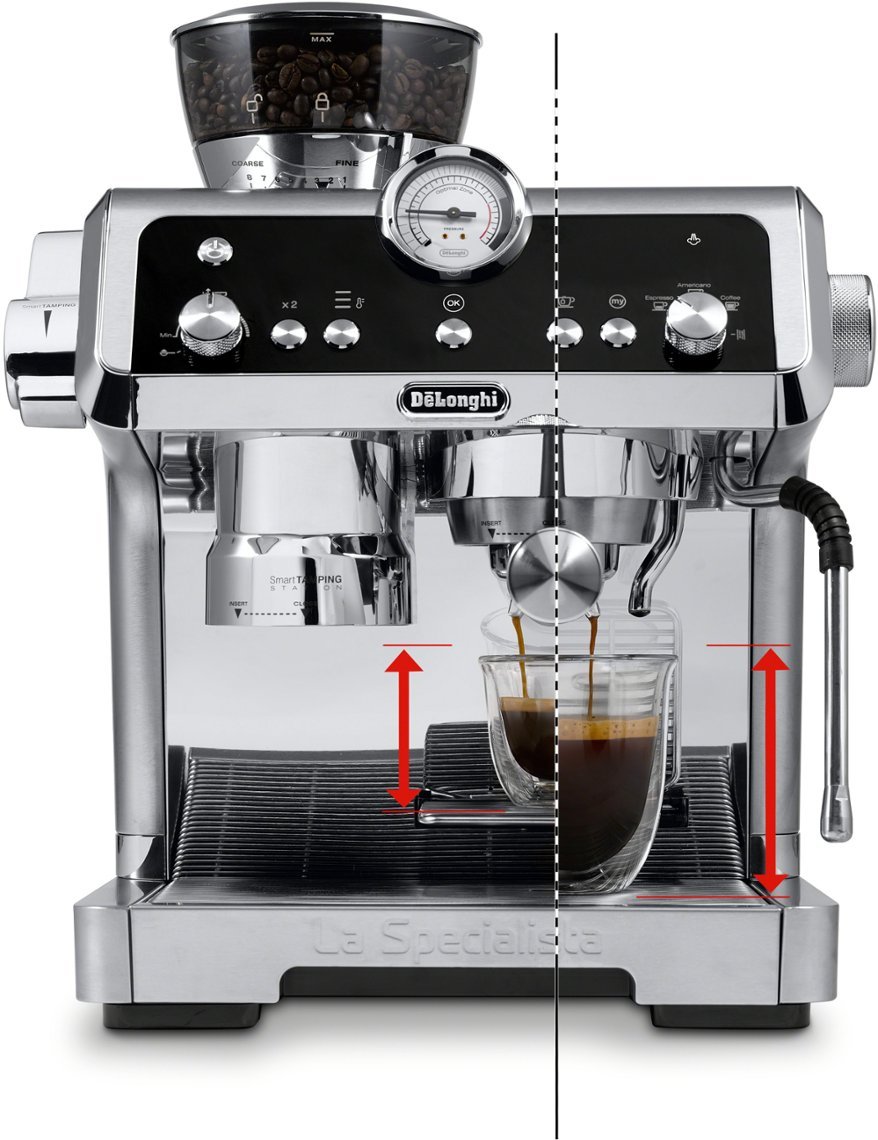 De'Longhi - La Specialista Prestigio Espresso Machine with Dual Heating System - Stainless Steel - Image 2