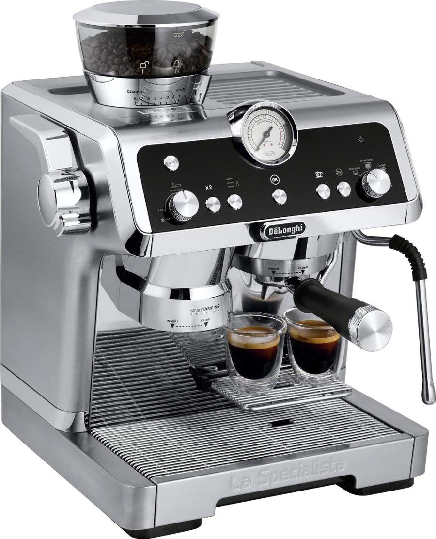 De'Longhi - La Specialista Prestigio Espresso Machine with Dual Heating System - Stainless Steel - Image 3