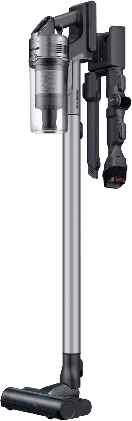 Samsung - Jet 75 Cordless Stick Vacuum - Titan ChroMetal - Image 2