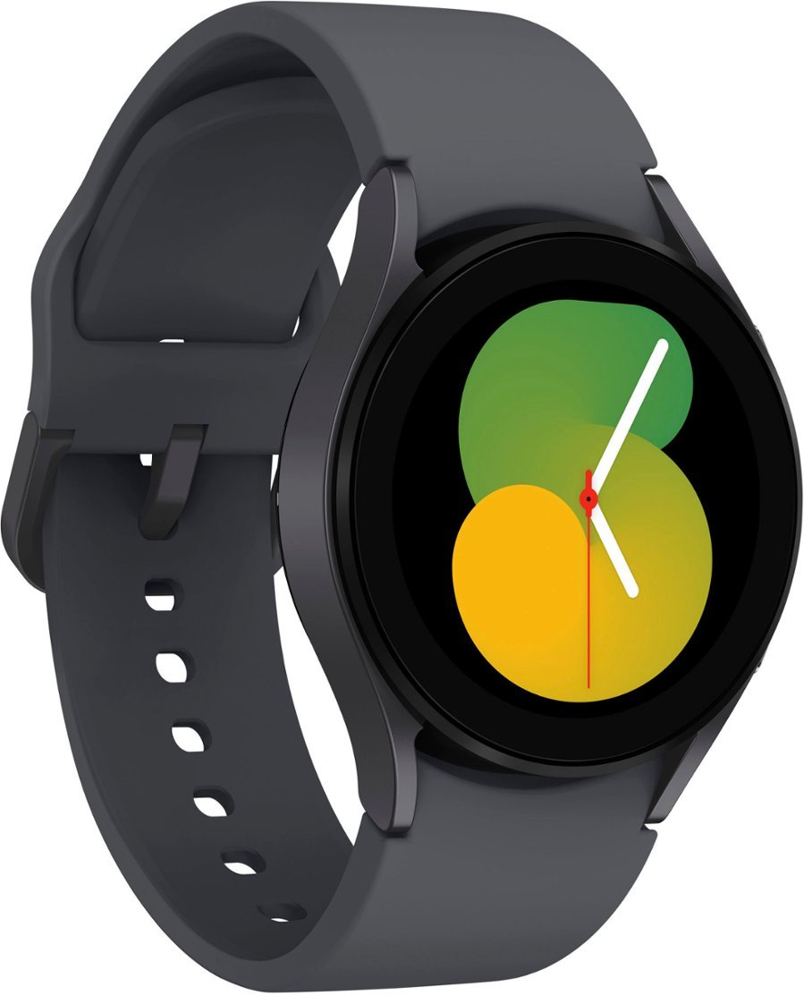 Samsung - Galaxy Watch5 Aluminum Smartwatch 40mm BT - Graphite - Image 2