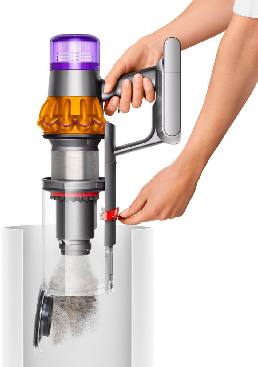 Dyson - V15 Detect Extra Cordless Vacuum with 10 accessories - Yellow/Nickel - Image 9