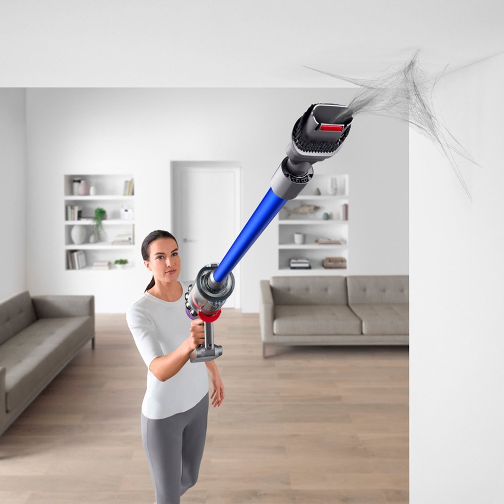 Dyson - V11 Cordless Vacuum with 6 accessories - Nickel/Blue - Image 7