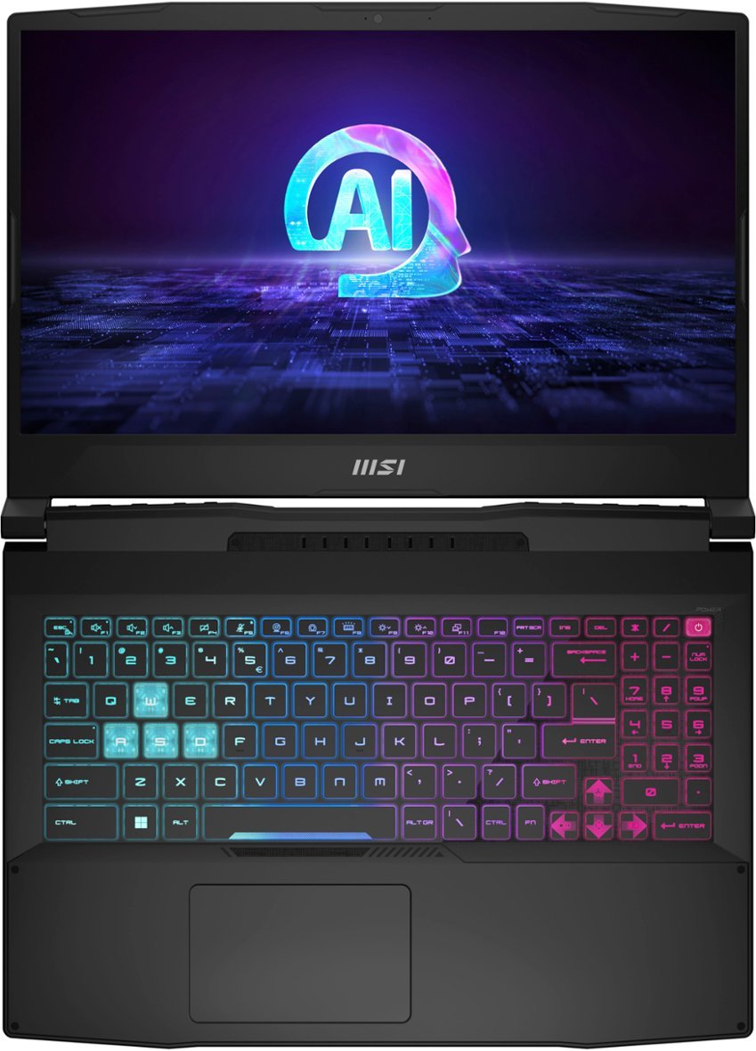 MSI - Katana 15 15.6" 144Hz FHD Gaming Laptop-Ryzen 9-8945HS with 16GB Memory-RTX 4070-1TB SSD - Black - Image 6