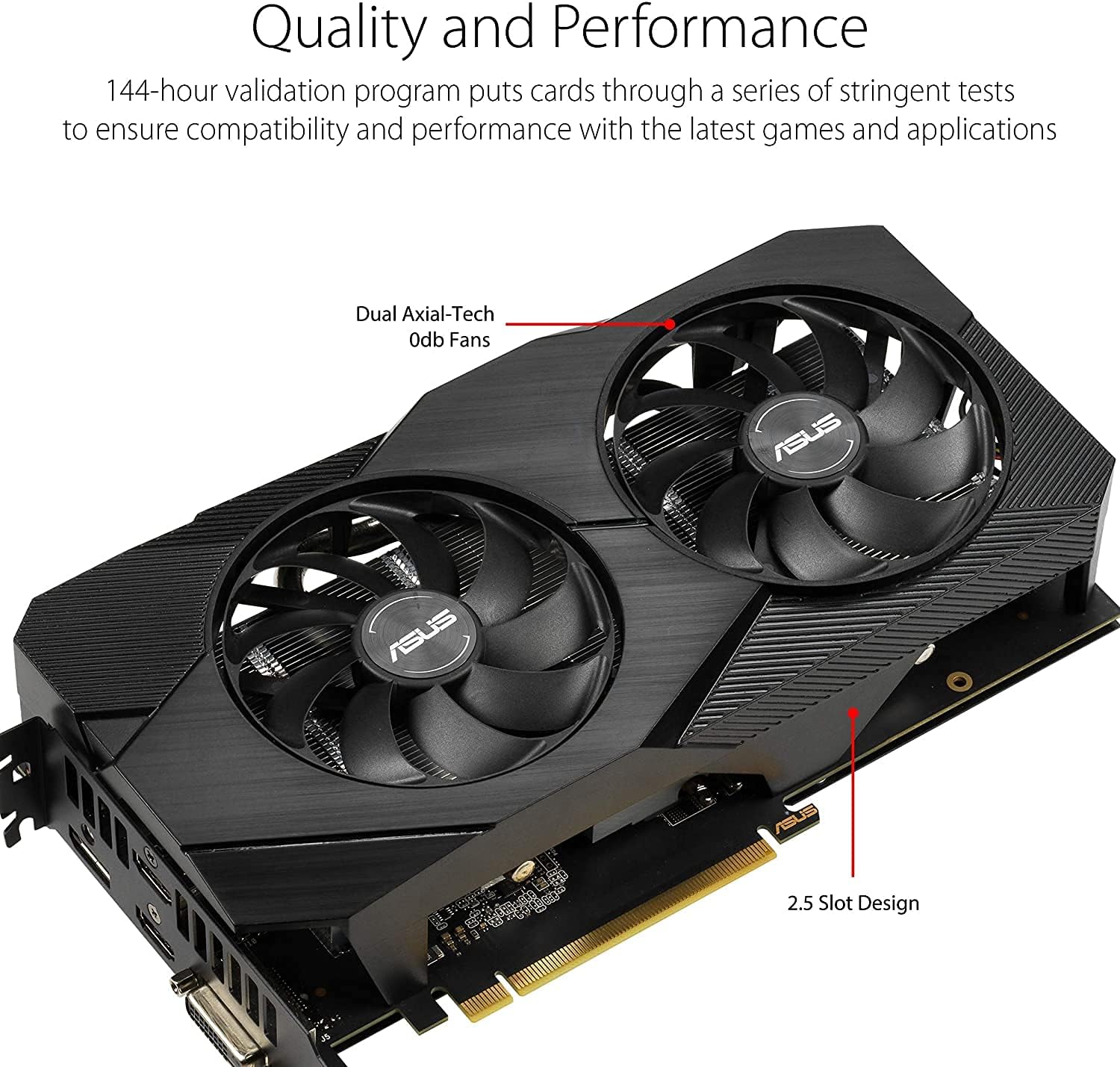 ASUS GeForce RTX 2060 Overclocked 6G GDDR6 Dual-Fan EVO Edition - Image 4