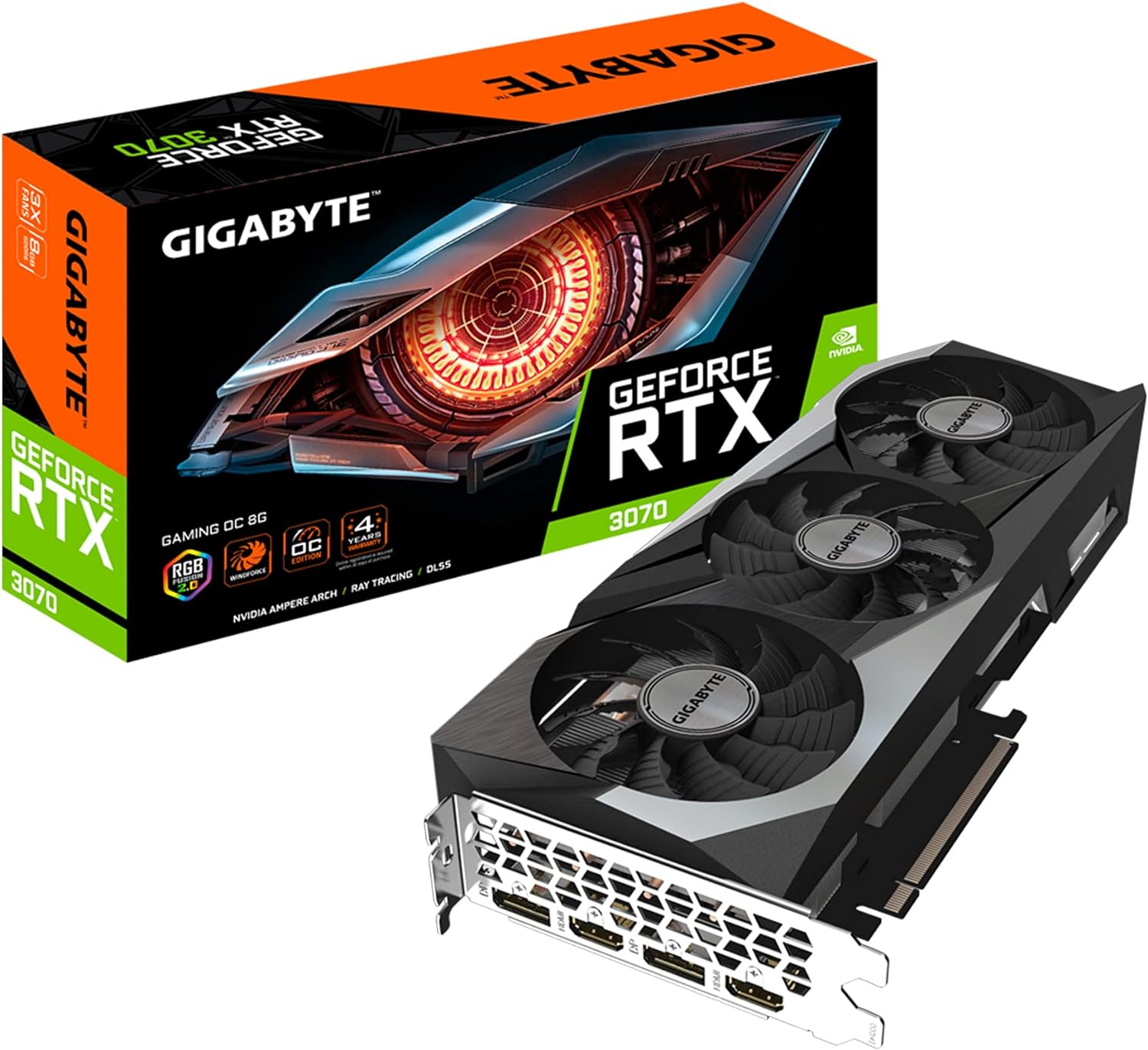 GIGABYTE GeForce RTX 3070 Gaming OC 8G (REV2.0) Graphics Card