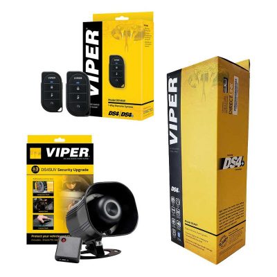 Viper DS4+ Remote Starter System Bundle with Security Upgrade Kit & Two 1-Way Remotes (1/4 Mile Range)