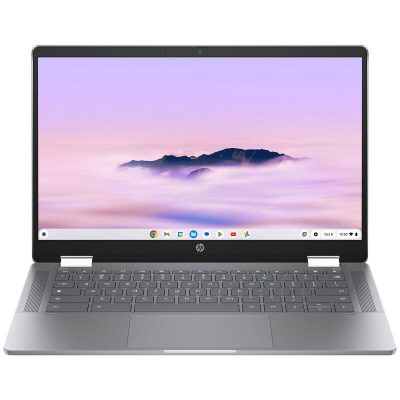 HP 14" Chromebook x360 HD Touchscreen, Intel Processor N100, 4GB RAM, 64GB eMMC