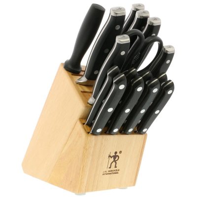 Henckels Forged Premio 17-pc Knife Block Set
