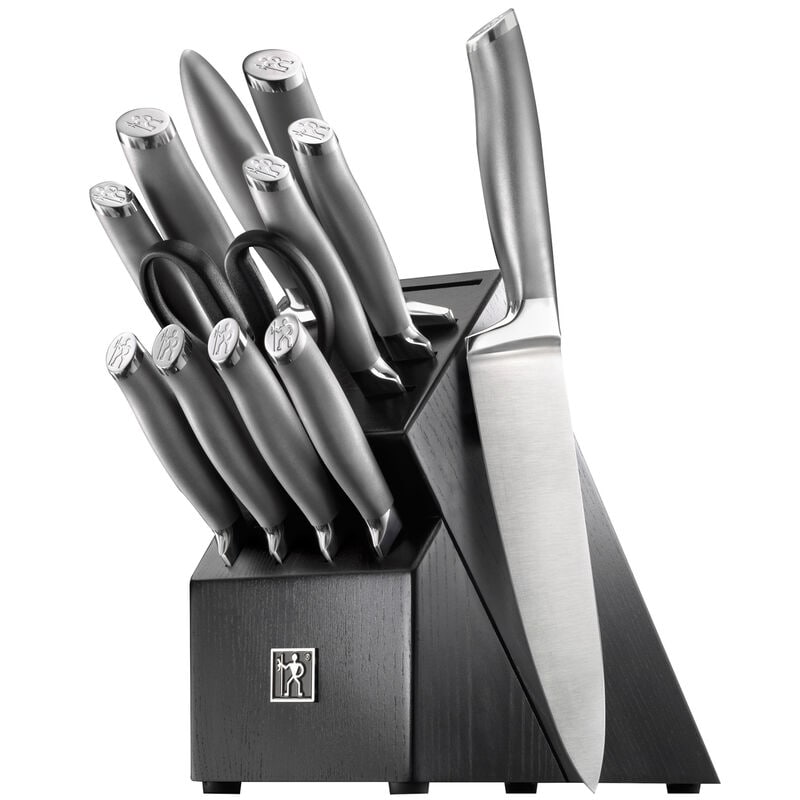 Henckels Modernist 13-pc Knife Set with Block - Stainless Steel
