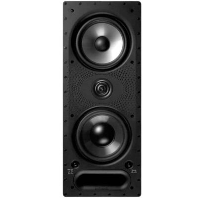 Polk 265-LS High Quality In-Wall Speaker with 6.5" Drivers - White