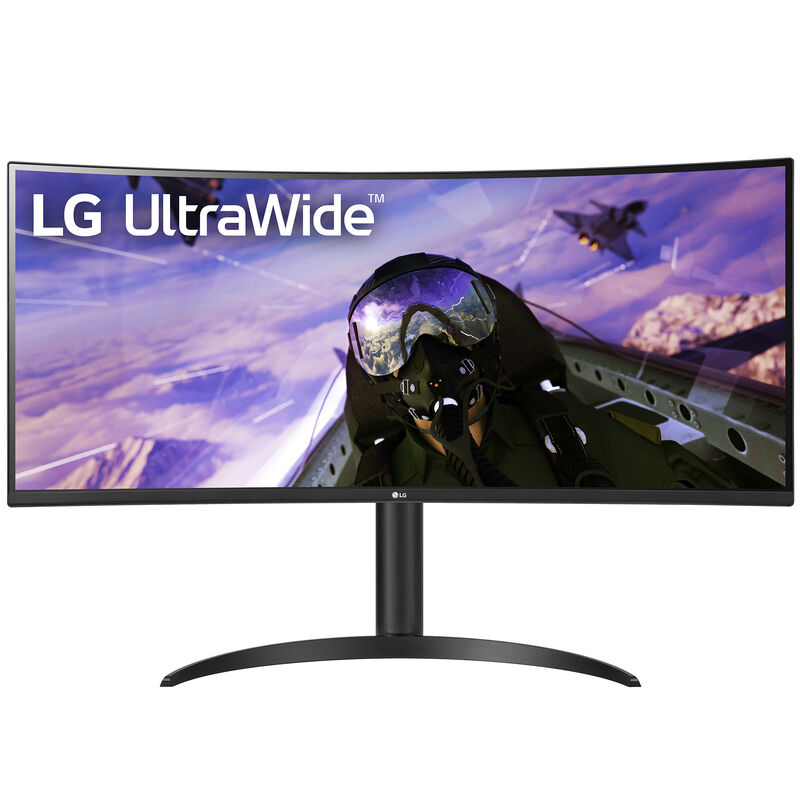 LG 34" Curved UltraWide QHD HDR Monitor with AMD FreeSync Premium 160Hz Refresh Rate