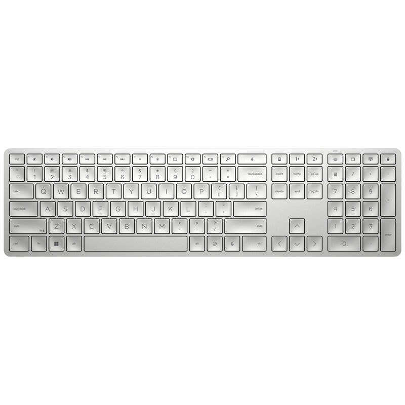 HP 970 Programmable Wireless Keyboard - Silver