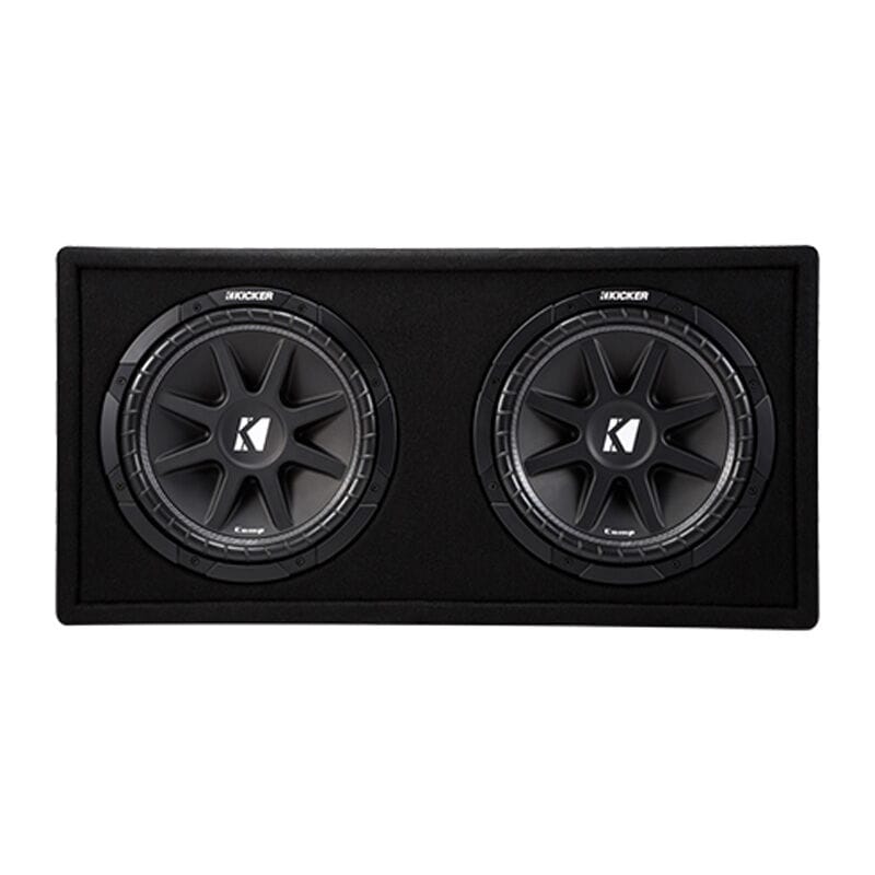 Kicker Dual 12" 2 Ohm Ported Subwoofer Box