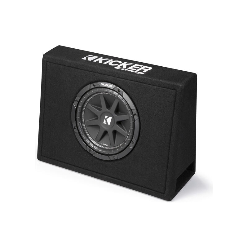 Kicker 10" 4 Ohm Ported Slim Subwoofer Box