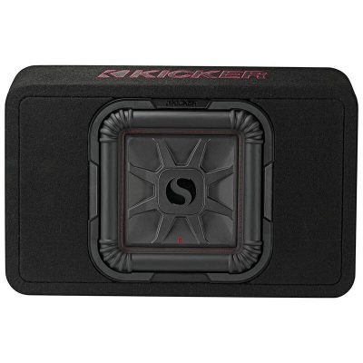 Kicker Single 10" L7T 2-Ohm Truck Enclosure with Solo-Baric SubWoofer