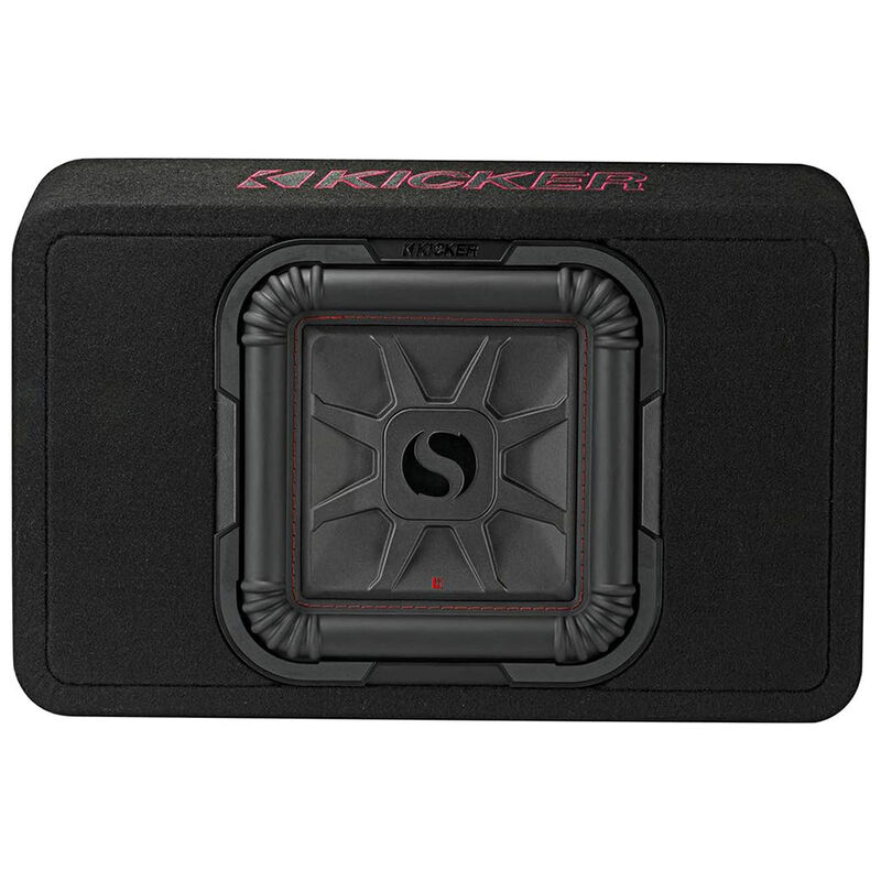Kicker Single 10" L7T 2-Ohm Truck Enclosure with Solo-Baric SubWoofer