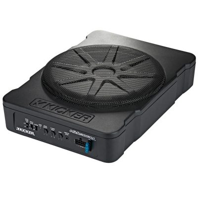 Kicker Hideaway HS10 10" Powered Subwoofer - Black