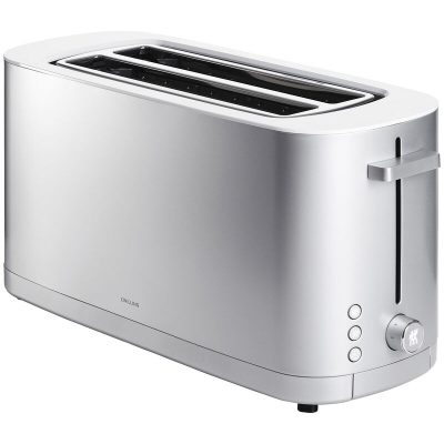 Zwilling Enfinigy Long 2-Slot Toaster - Silver