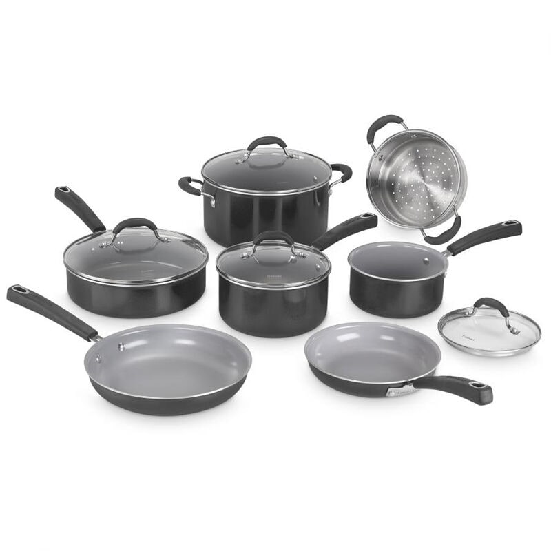 Cuisinart Ceramica XT Nonstick CookwareSet - Black