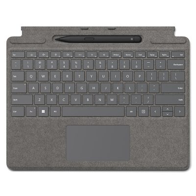 Microsoft Surface Pro Signature Keyboard with Slim Pen 2 - Platinum