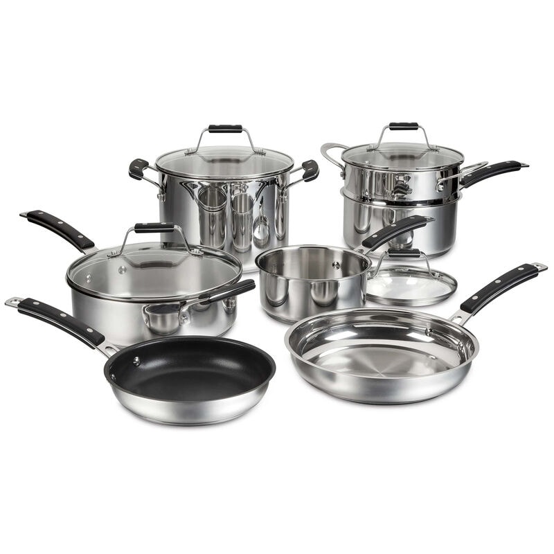 Cuisinart Heritage Collection Cookware Set - Stainless Steel