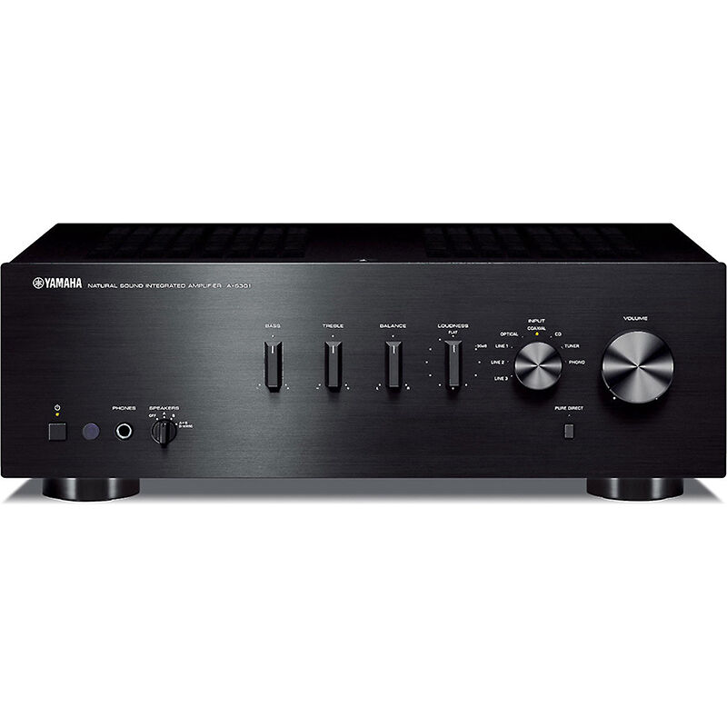 Yamaha 2 Channel 120 Watt Integrated Amplifier - Black