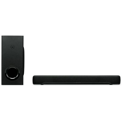 Yamaha Compact Sound Bar with Wireless Subwoofer - Black