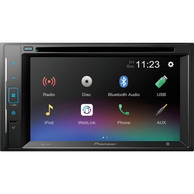Pioneer DVD Receiver with 6.2" Display