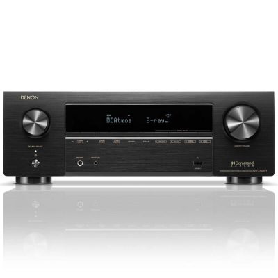 Denon 7.2 Ch. 175W 8K AV Receiver with Built-In HEOS - Black