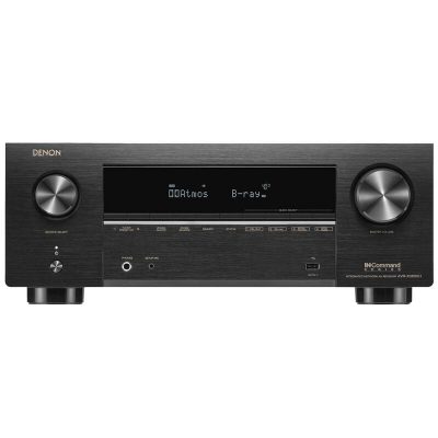 Denon 9.4 Ch. 105W 8K AV Receiver with Built-In HEOS - Black