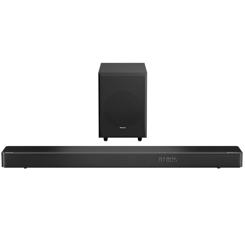 Hisense 3.1.2 Ch Soundbar with Wireless Subwoofer - Black