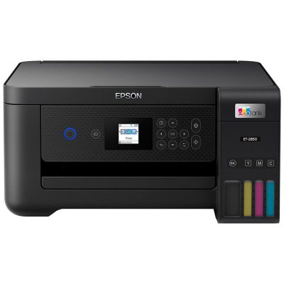 Epson - EcoTank ET-2850 All-in-One Supertank Inkjet Printer - Black