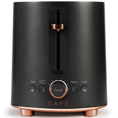 Cafe Express Finish 2-Slice Toaster - Matte Black