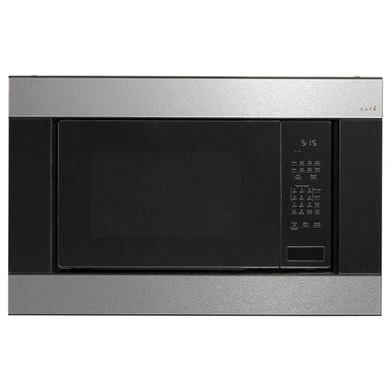 Cafe 22 in. 1.5 cu.ft Countertop Smart Microwave with 10 Power Levels & Sensor Cooking Controls - Black