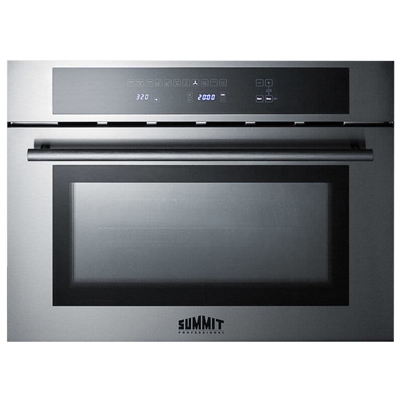 Summit 24 in. 1.3 cu. ft. Built-In Microwave with 3 Power Levels - Stainless Steel
