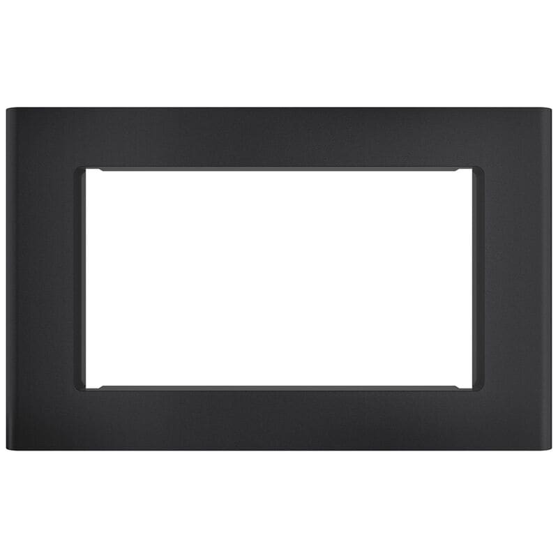 Cafe 27 in. Built-In Trim Kit for Microwaves - Matte Black