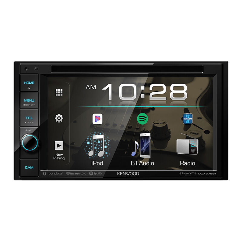 Kenwood 6.2" Touchscreen In-Dash DVD/CD/AM/FM Bluetooth Multimedia Car Receiver with Clear Resistive Touch Panel
