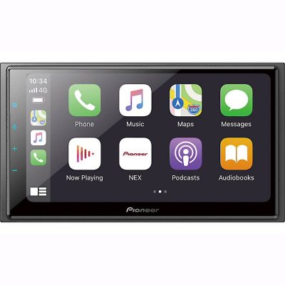 Pioneer In-Dash Multimedia Receiver w/ 6.8" WVGA Capacitive Touchscreen Display & Wireless Android Auto/Apple CarPlay