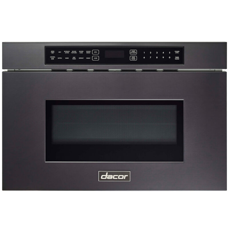 Dacor 24 in. 1.2 cu. ft. Microwave Drawer with 11 Power Levels & Sensor Cooking Controls - Graphite Stainless