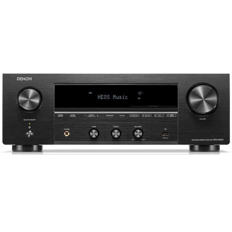 Denon 2.2 Ch. 100W 8K AV Receiver with Built-In HEOS - Black