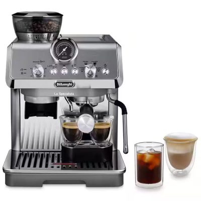 De Longhi La Specialista Arte Evo Espresso Machine with Cold Brew - Metallic