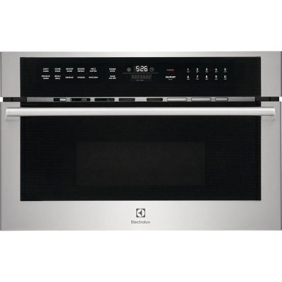 Electrolux 30 in. 1.6 cu.ft Built-In Microwave with 10 Power Levels & Sensor Cooking Controls - Stainless Steel