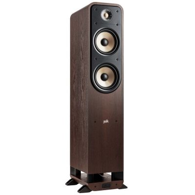 Polk Signature Elite ES55 High-Quality Floor-Standing Tower Speaker - Brown