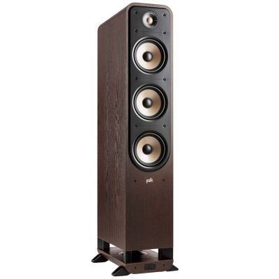 Polk Signature Elite ES60 High-Quality Large Floor-Standing Tower Speaker - Brown