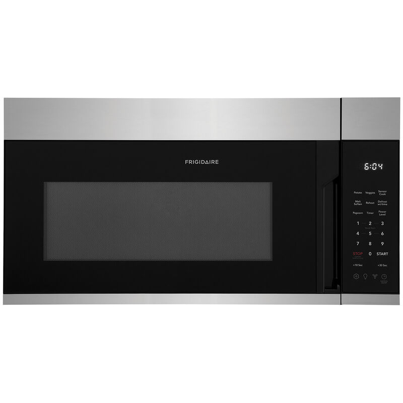 Frigidaire 30 in. 1.8 cu. ft. Over-the-Range Microwave with 10 Power Levels, 300 CFM & Sensor Cooking Controls - Stainless Steel