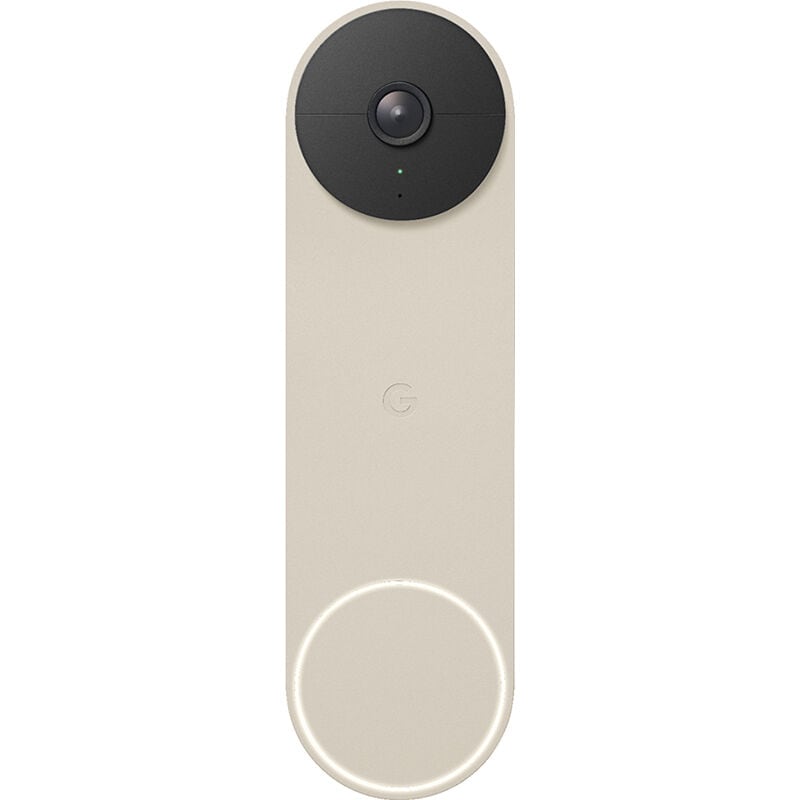 Google Nest Battery Powered 1080p Video Doorbell - Linen